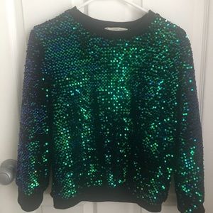 Sequins top